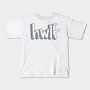 he would love first x hwlf Kids T-Shirt